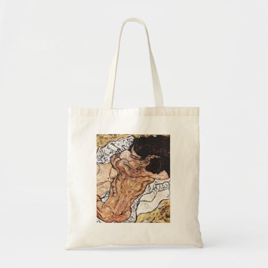 Tote Bag HD The Embrace, par Egon Schiele 1917 - HIGH DEFIN (Devant)