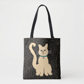 Tote Bag Hé assez concepteur Fourre-tout de Kitty par Julie