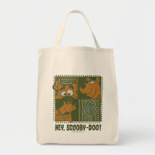Tote Bag Hé graphique de carré de tribal de Scooby-Doo