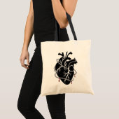 TOTE BAG HEART IN CHAINS (Devant (produit))