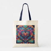 Tote Bag Heart Mandala (Dos)