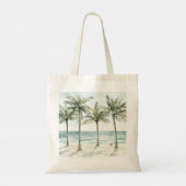 Tote Bag Heart Ocean Beach (Dos)