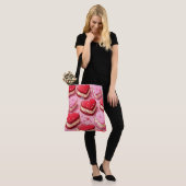 Tote Bag Heart Sandwich (Sur le modèle)