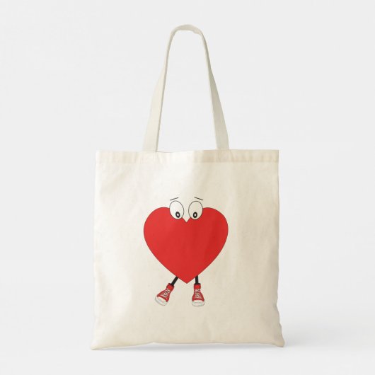 Tote Bag Heart Shape (Dos)