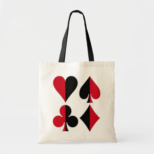 Tote Bag Heart Spade Diamond Club (Devant)