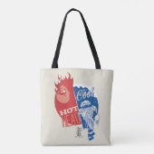Tote Bag Heat Miser Hot Head & Snow Miser M. Cool (Dos)