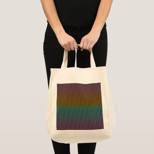 Tote Bag HECHO EN VENEZUELA 🇻🇪 Inspirado en Cruz-Diez (Devant (produit))