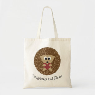 Tote Bag Hedgehugs et Kisses Hedgehog