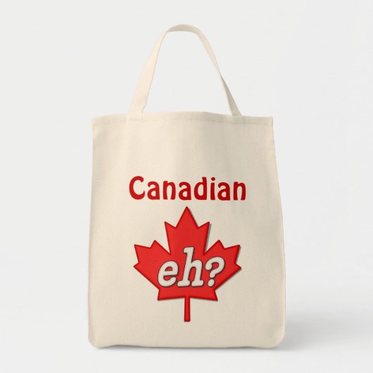 Tote Bag Hein canadien ? (Devant)