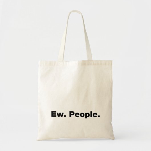 Tote Bag Hein. Les gens. (Devant)