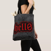 Tote Bag hell0 Fourre-tout (De près)