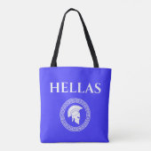 Tote Bag Hellas Spartan (Dos)