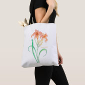 Tote Bag Hemerocallis (Jour Lily) (De près)