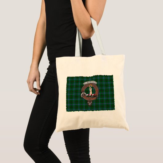 Tote Bag Henderson Clan Badge Tartan Fourre-tout (Devant (produit))