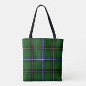 Tote Bag Henderson Tartan avec le nom de famille (Dos)