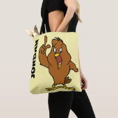 Tote Bag Henery Hawk Yelling (De près)