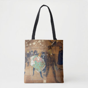 Tote Bag Henri de Toulouse-Lautrec - Danse à la Rouge