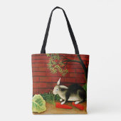 Tote Bag Henri Rousseau art : Rabbit (Dos)