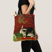 Tote Bag Henri Rousseau art : Rabbit (De près)