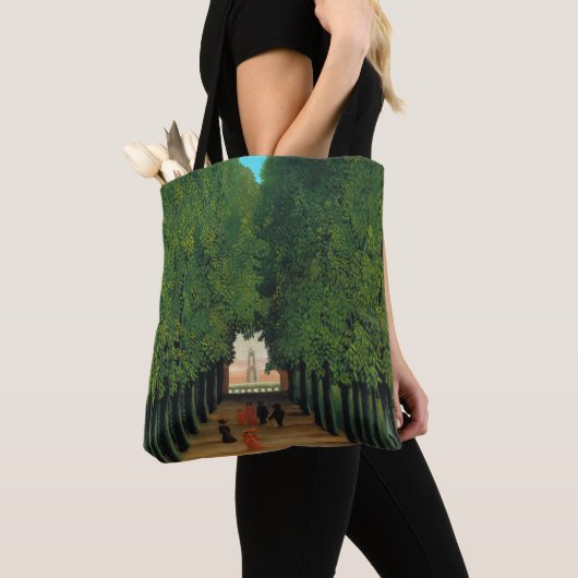 Tote Bag Henri Rousseau, Avenue dans le Parc à Saint Cloud (De près)