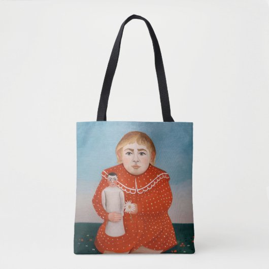 Tote Bag Henri Rousseau - Enfant avec poupée (Devant)