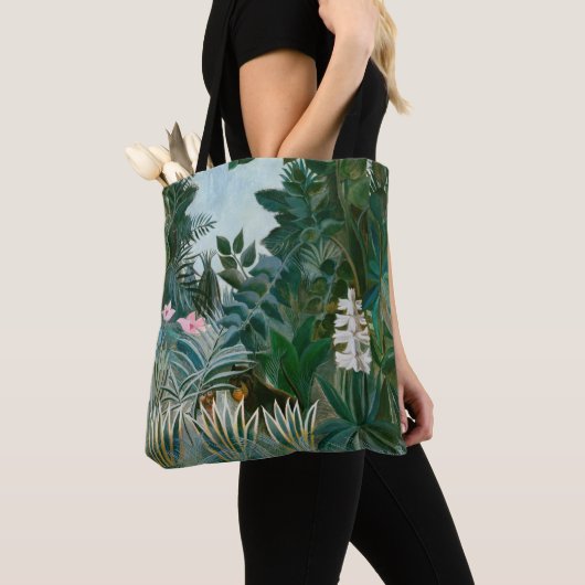 Tote Bag Henri Rousseau - La jungle équatoriale (De près)