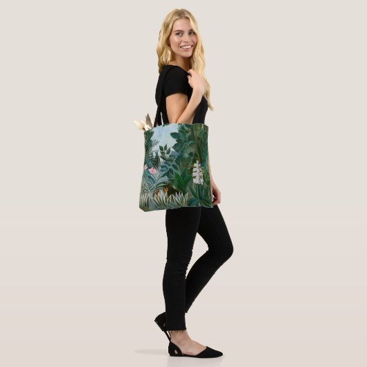 Tote Bag Henri Rousseau - La jungle équatoriale (Sur le modèle)