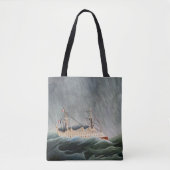 Tote Bag Henri Rousseau - Le navire dans la tempête (Devant)