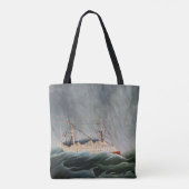 Tote Bag Henri Rousseau - Le navire dans la tempête (Dos)