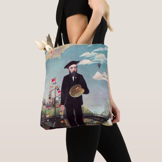 Tote Bag Henri Rousseau - Mon portrait-Paysage (De près)