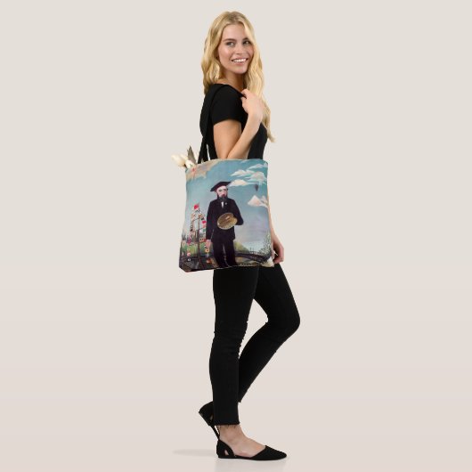 Tote Bag Henri Rousseau - Mon portrait-Paysage (Sur le modèle)