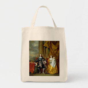 Tote Bag Henrietta Maria et Charles I de Van Dyck