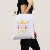 Tote Bag Her King (De près)