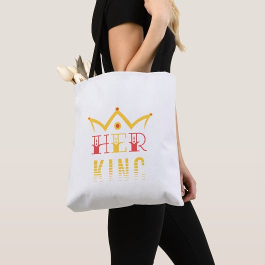 Tote Bag Her King (De près)