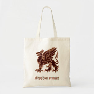 Tote Bag Héraldique médiévale de Gryphon
