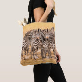 TOTE BAG HERBE DE ZEBRAS (De près)