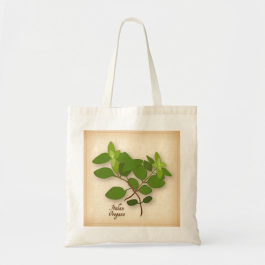 Tote Bag Herbe italienne Oregano (Devant)