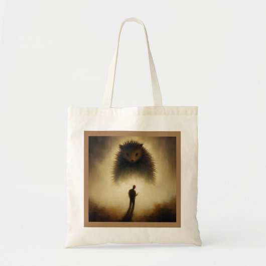 Tote Bag Hérisson animal Spirit 1 (Devant)