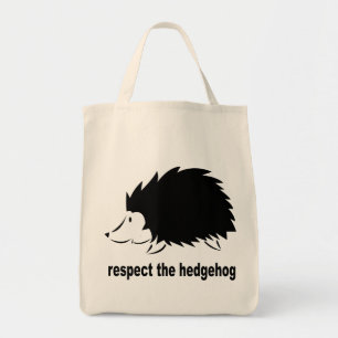 Tote Bag Hérisson - Respectez le Hérisson