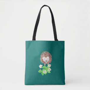 Tote Bag Hérisson souriant