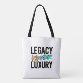 Tote Bag Héritage avant le luxe | (Dos)