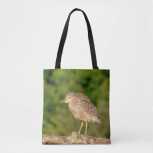Tote Bag Héron de nuit à couronnes noires juvéniles
