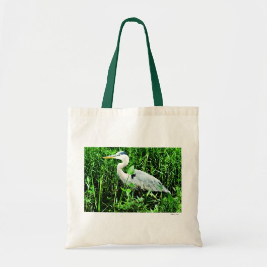 Tote Bag Heron Sur Les Pistes De La Compagnie Aérienne (Devant)