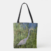 Tote Bag Héron tricolore (Dos)