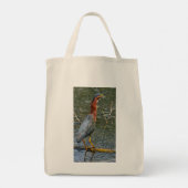 Tote Bag Héron vert (Dos)
