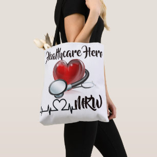 Tote Bag Héros de la santé - Voir retour