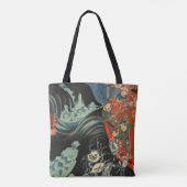 Tote Bag Héros samouraï Minamoto aucun Yoshitsune contre le (Dos)