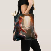 Tote Bag Héros SF à bord du vaisseau spatial 1 (De près)