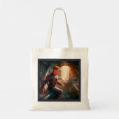 Tote Bag Héros SF à bord du vaisseau spatial 1 (Dos)