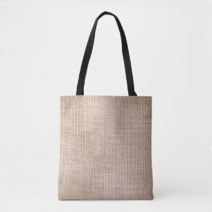 Tote Bag Hessian sac, tissé texture arrière - plan.